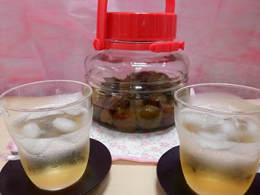 【日常の一コマ】特別養護老人ホーム「ゆるり」で梅ジュース作りました
